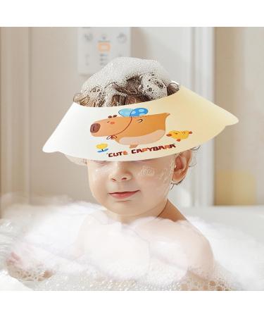 Baby Helmet Toddler Protective Hat Toddler Bump Head Protective Hat Splash Proof Baby Shampoo Cap Capybara Pattern Toddler Swim Cap with Adjustable DesignBaby Bath Shield for Eyes Nose Neck - Buy Online on GoSupps.com