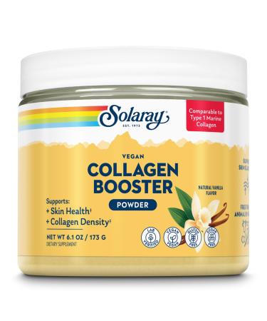 SOLARAY Renforcement au collag ne v g talien - Alternative au collag ne marin de type 1 en poudre - Sant de la peau et support de densit de collag ne - Sans gluten sans sucre v rifi en