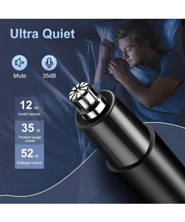 Flyman USB Rechargeable Nose Hair Trimmer - Painless & Professional for Men & Women | Ideal for Eyebrows & Facial Hair - Buy Online on GoSupps.com