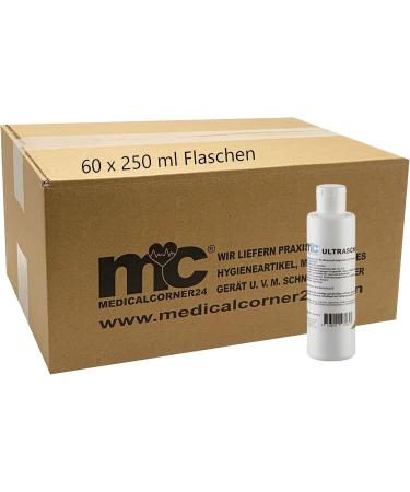 Buy Medicalcorner24 Ultrasound Gel - Sonography & Conductive Gel 60 x 250ml | Fast International Shipping - Buy Online on GoSupps.com