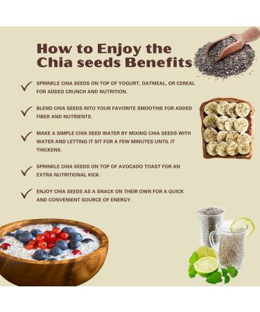 Nutri Hut Chia Seeds For Weight Loss - Omega-3 Fatty Acids Promoting Heart Health Brain Function 200G Pack 200 G (Pack Of 1) - Buy Online on GoSupps.com