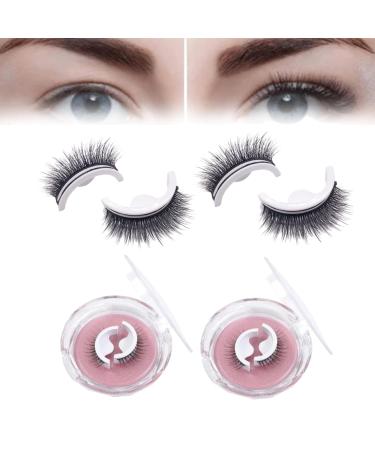 Keones Eyelashes Keones Reusable Self Adhesive Eyelashes Keones Magnetic EyelashesVintara Eyelashes Vintara Reusable Eyelashes Waterproof Reusable Self-Adhesive Eyelashes (Thick)