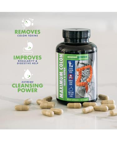 Bowmar Nutrition Colon Cleanse Capsules - 120ct Relief & Repair for Colon Support - Buy Online on GoSupps.com