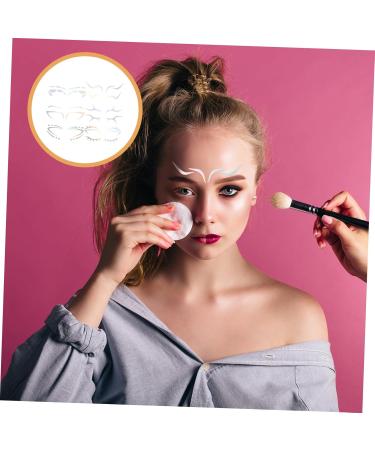 6 pi ces Pochoirs Maquillage Yeux Temporaires Stickers Eyeliner Color s pour Femmes et Filles D corations Visage pour Carnaval et Halloween - Buy Online on GoSupps.com