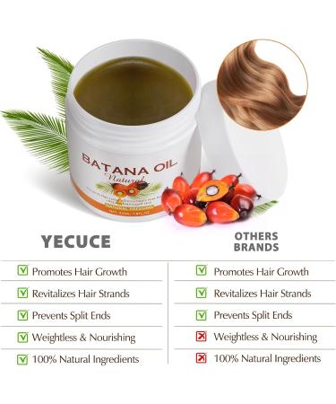 Raw Batana Oil for Hair Growth (220 g) Eliminates Split Ends Prevent Hair Loss batana oil for hair growth dr sebi Repairs Damaged Hair & Skin 220g - Buy Online on GoSupps.com