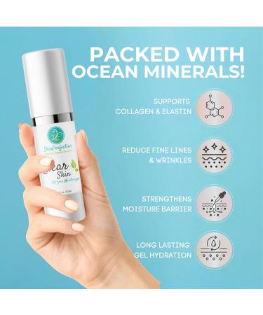 Skin Perfection Oil-Free Moisturizer | Hydrating Gel for Oily Skin with Hyaluronic Acid & Vitamin B5 - Non-Greasy Formula - Buy Online on GoSupps.com