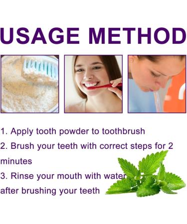 Purple Teeth Whitening Powder | Effective Tooth Whitening & Bleaching | Enhance Your Smile with Visible Results - Buy Online on GoSupps.com