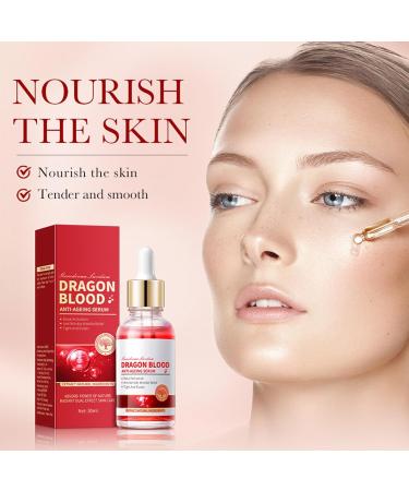 dragon blood serum retinol placenta dragon blood serum antiwrinkle serum nourishing and revitalizing serum moisturizing and lightening serum - Buy Online on GoSupps.com