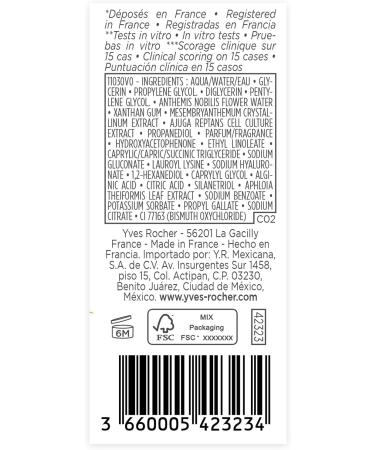 Yves Rocher Lifting Serum | Smooths Plumps and Tones | Micro-pearled Gel Texture | All Skin Types | Apply Morning & Evening | Pump Bottle 30 ml - Buy Online on GoSupps.com