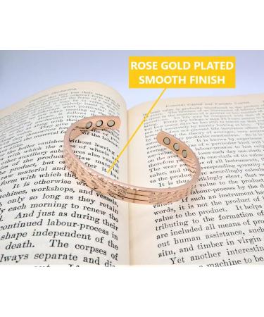 Multipurpose Pure Copper Bracelet With Magnets For Men and Women To Use For Magnetic Therapy Arthritis Pain Relief Joint Pain And Stiffness - Bracelet En Cuivre Magn tique Pour Homme Et Femme - Buy Online on GoSupps.com