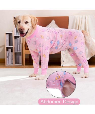 YeaPeeto One-Divider Pajamas for Dogs | Relaxation & Wound Protection for Large & Medium Dogs | Anti-Lick Hair Loss Allergies | 5XL Elephant - Buy Online on GoSupps.com
