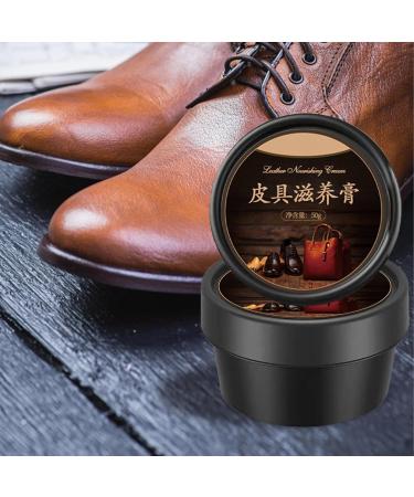  Naqqios Leather Cream - Leather Sofa Conditioner Natural Leather Balm for Leather Repair | Leather Care Products Shoe Conditioner Professional Moisturizer - Buy Online on GoSupps.com