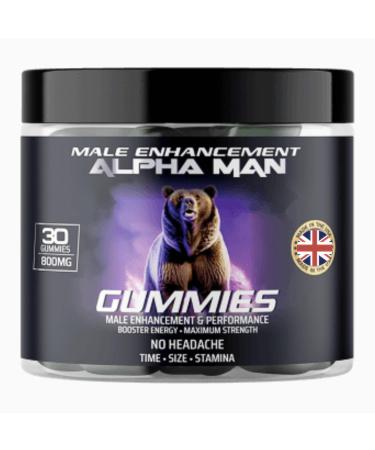 SUPPLEMENT PARADISE Alpha Man Men's Gummies - 1 Month Supply