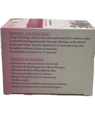 KANHYE Moringa Infusion Pomegranate flavour - Buy Online on GoSupps.com