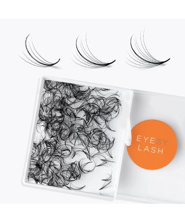 500 Wispy Lash Extensions | 5D 0.07 Size 12mm Curl CC | Wispy Natural Lash Look Premade Fans Eyelash Extensions Kim K American Volume Promade Fans Handmade Pre Made Loose Fan Lashes 5D 0.07 CC 12 mm