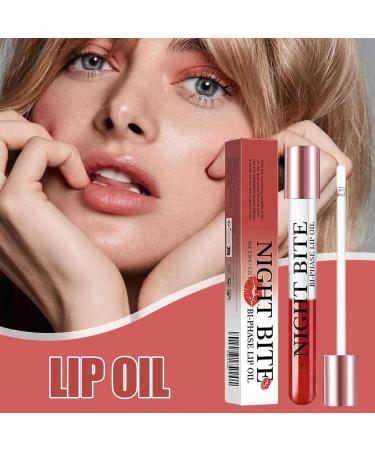  Huxibai Lip oil Lip gloss Long-lasting natural shine without ointment with ideal hydration for pre-makeup preparation and use - Buy Online on GoSupps.com