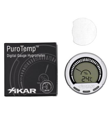 Xikar Purotemp Round Digital Cigar Hygrometer - Buy Online on GoSupps.com