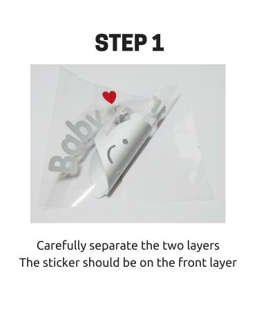 3-Pack Baby on Board Stickers for Car - Baby in Car Warning Decals - Buy Online on GoSupps.com