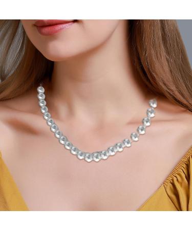 Oralgo's Delicate Hollow Star Trailer Necklace - Trendy Gift for Women & Girls | Alloy & Art Beads Jewelry - Buy Online on GoSupps.com