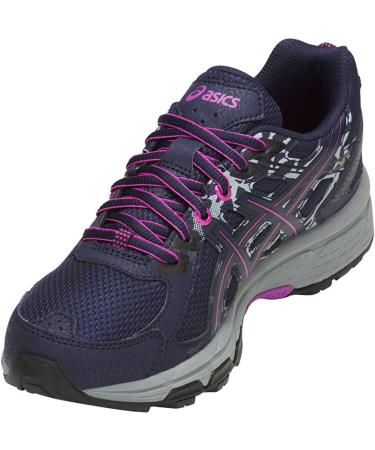 ASICS Women's Gel-Venture 6 Running Shoe 8.5 Peacoat/Orchid | Best Performance & Style - Buy Online on GoSupps.com