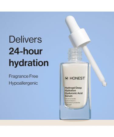 Honest Beauty Hydrogel Bundle | Moisturizing Hydrogel Cream + Deep Hydration Hyaluronic Acid Serum | Gentle for Sensitive Skin Fragrance Free Vegan | 1.7 fl oz 1 fl oz - Buy Online on GoSupps.com