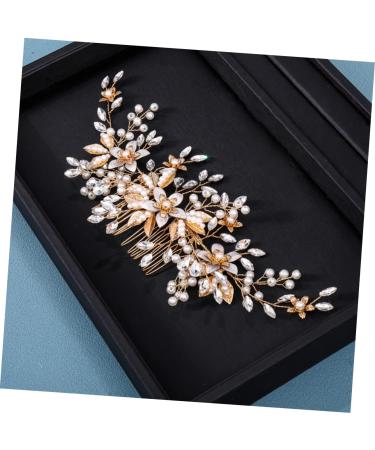 Healeved Headgear Wedding Pearl Hair Comb Bridal Hair Decor Bride Headdress Wedding Headdress Wedding Hair Accessories for Brides Wedding Hair Comb Wedding Bridal Hair Comb Bride Hair Comb - Buy Online on GoSupps.com