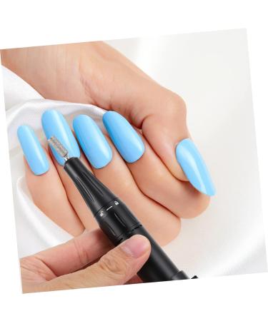 DRESSOOS Portable Nail Drill Nail Polisher Aluminum Alloy Miss Clothing Set Mini Sanding Tool 14X7X2.5CM Black - Buy Online on GoSupps.com