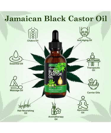 Premium Jamaican Black Castor Oil for Hair Growth - Moisturize & Strengthen Naturally - Buy Online on GoSupps.com