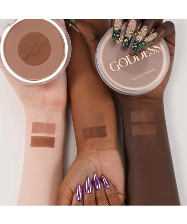Sculpting Contour Powder Goddess | Matte Easy Blend Contouring Powder for All Skin Tones - 0.53 Oz - Buy Online on GoSupps.com