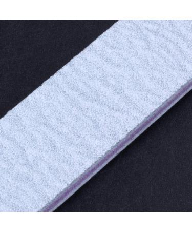 Greethga 10 Nail Files Double Sided 180/100 Grit Grey Straight Emery Board - Buy Online on GoSupps.com