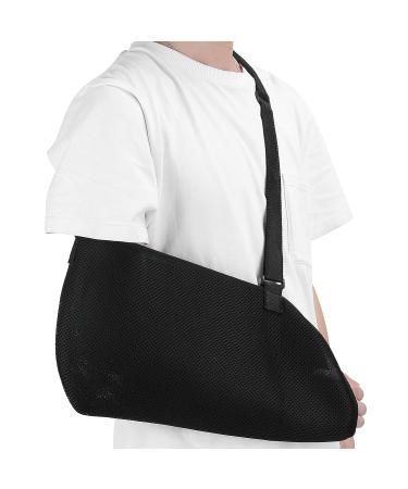 Adjustable Shoulder Immobilizer Sling - Breathable Support Brace for Fractures Sprains and Dislocations | International Shipping Available - Buy Online on GoSupps.com
