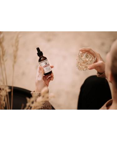Lomatium (Lomatium Dissectum) Alcohol-Free Glycerite Extract - 120ml | Natural Herbal Remedy for Immune Support - 1 Pack - Buy Online on GoSupps.com