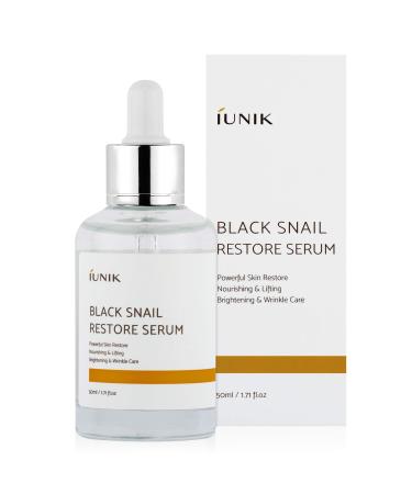 iUNIK Black Snail Restore Serum 1.71 fl oz (50 ml)