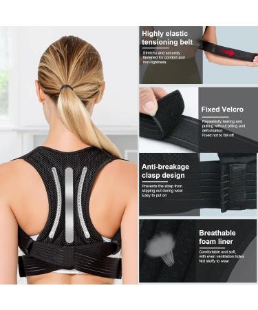 Yeria Back Straightener for Lordosis Support | Posture Correction for Men & Women | Pain Relief & Improved Posture | Neck Back & Shoulder Support - Buy Online on GoSupps.com