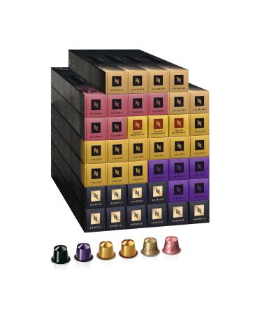 Nespresso Nespresso Original - Bundle Office 400 Capsules de caf - 100x Ristretto 50x Arpeggio 100x Volluto 30x Volluto Decaffeinato 60x Nicaragua 60x Colombia