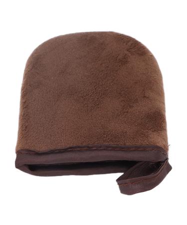 Verdant Touch Tanning Mitts Tanning Mitts Self Tanner Mitten Lotion Applicator Small Sunless Tanner Mitt Flocking Brown