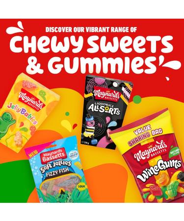  Maynards Bassetts Maynards Bassetts Candy Bag for Wine Candy 1kg - Buy Online on GoSupps.com