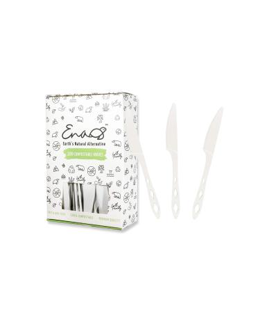 Earth's Natural Alternative Compostable Knives 100 Pack