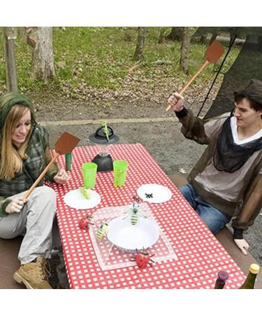 Lizusidtsy PU Leather Fly Swatter Heavy Duty Manual Fly Swatter with Wood Handle Leather Fly Swatter for Indoor and Outdoor Reusable - Buy Online on GoSupps.com