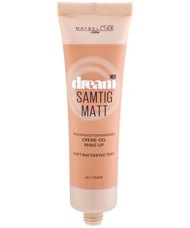Buy Maybelline New York Dream Velvet Matte Creme-Gel Makeup FAWN 40 | Long-Lasting Fresh Look | 30 ml International Shipping Available - Buy Online on GoSupps.com