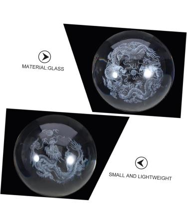 Minkissy 2-Piece Healthy Massage Balls - Smooth Rolling Palm Massage & Relaxation - Ideal Small Hand Glass Boccia Balls - Buy Online on GoSupps.com
