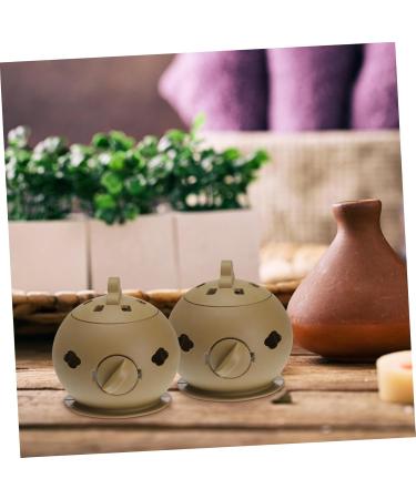 Homsfou 2-Piece Cardboard Moxa Burner & Cleaning Package | Moxibustion Cone Holder & Stick Burner for Home Use - Buy Online on GoSupps.com