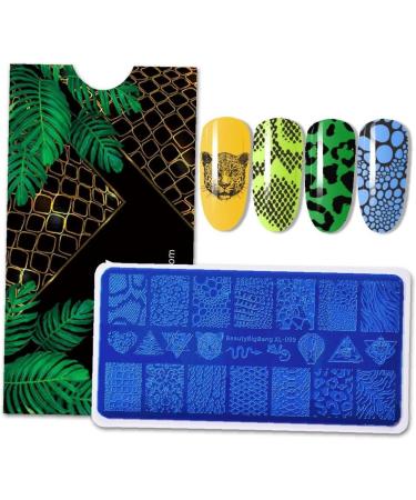Buy Nail Stamping Plate - Animal Pattern Nail Art Template for Perfect Designs | International Shipping Available - Buy Online on GoSupps.com
