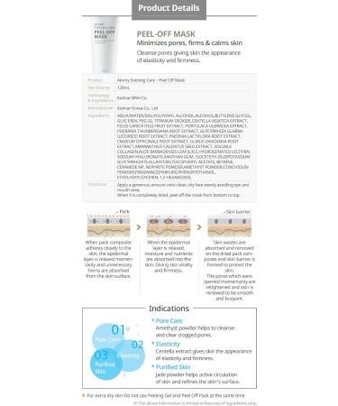Atomy Evening Care Peel Off Mask - Clarifying Care for Radiant Skin | 4.1 Fl Oz | International Shipping Available - Buy Online on GoSupps.com