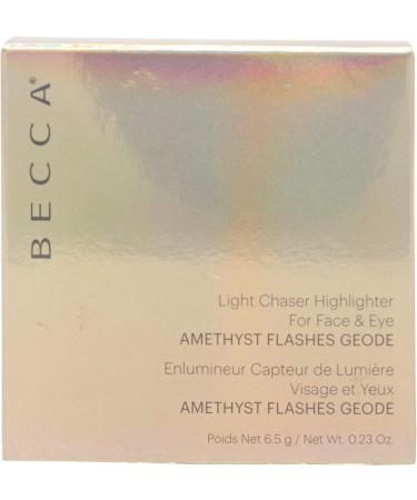 BECCA Light Chaser Highlighter in Amethyst Flashes Geode - Lavender Duo-Chrome Highlight with Garnet Shift - Buy Online on GoSupps.com