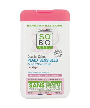 L a Nature SOBiO tic Shower cream with Aloe Vera for sensitive skin 300 ml