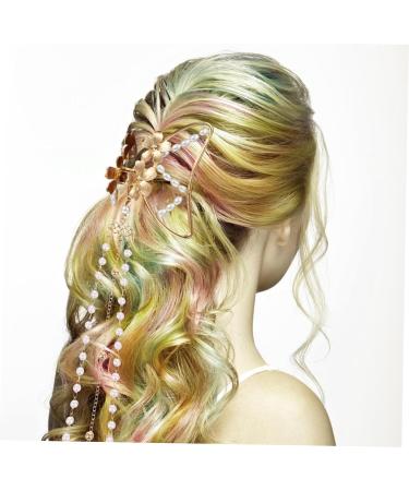 POPETPOP hairpin Metal Hair Claw Clips metal hair clips for women Big Jaw Clips for Hair Long Hair Clips hair jaw clip claw clips for hair Fashionable Hair Clamp Zinc alloy large girl pearl - Buy Online on GoSupps.com