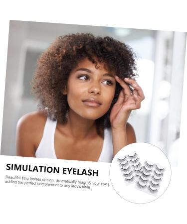 POPETPOP 10 Pairs Eyelashes Natural Eye Lashes Fluffy Eyeslash Long Extension Eyeslash Christmas Eye Lashes Halloween Makeup Supplies Reusable Lashes Makeup Lash Fiber 3d Nude Makeup - Buy Online on GoSupps.com