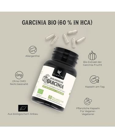 Buy Garcinia Cambogia Bio - 60 Vegetarian Capsules | Natural Appetite Suppressant & Fat Burner | 60% HCA - Shipping Worldwide - Buy Online on GoSupps.com