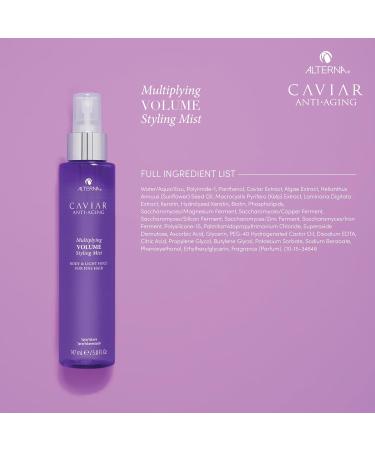 Alterna Caviar Anti-Aging Multiplying Volume Styling Mist 5 Ounce For Fine Thin Hair Light Hold Sulfate Free Styling Mist 2.5 Fl Oz (Pack of 2) - Buy Online on GoSupps.com